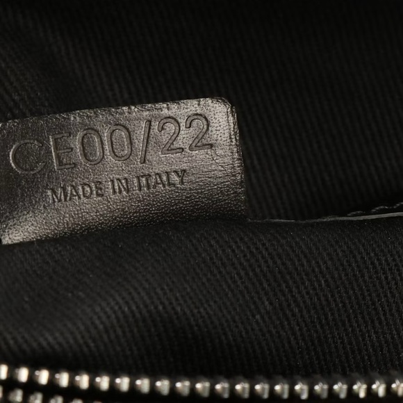 🌟🌟👜 STUNNING! 👜🌟🌟 Céline Macada Black Canvas Cabas Tote Bag - Picture 4 of 7